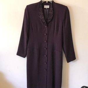 Size 8 Petite Kasper for ASL Dress Coat
